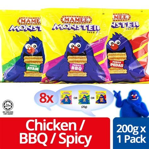 Buy Mamee Malaysia Mamee Monster Instant Noodle Snack BBQ Chicken Spicy