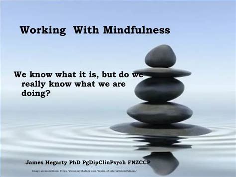 Ppt Working With Mindfulness Powerpoint Presentation Free Download Id5672601