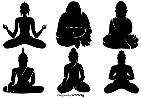 Buddha Vector Icons 172669 Vector Art at Vecteezy