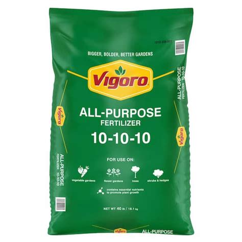 Vigoro 40 Lb 10 10 10 Fertilizer 100550934 The Home Depot