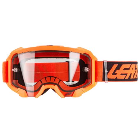 Leatt Masque Velocity Neon Orange Transparent Maciag Offroad