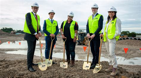 Gold And Silver Groundbreaking Shovels Spades Engraved