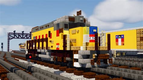 Minecraft Union Pacific GP15 1 Train Tutorial YouTube