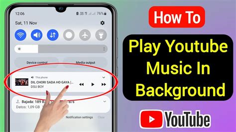 How To Play Youtube Music In Background 2023 How To Play Youtube With Screen Off Youtube