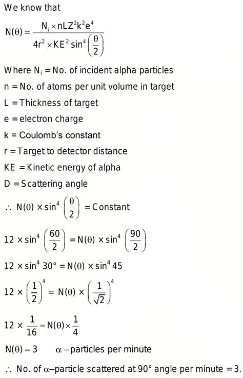 Rutherford Alpha Particle Scattering Experiment