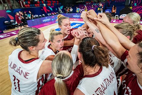 basket femminile europei  la lettonia sconfigge la spagna