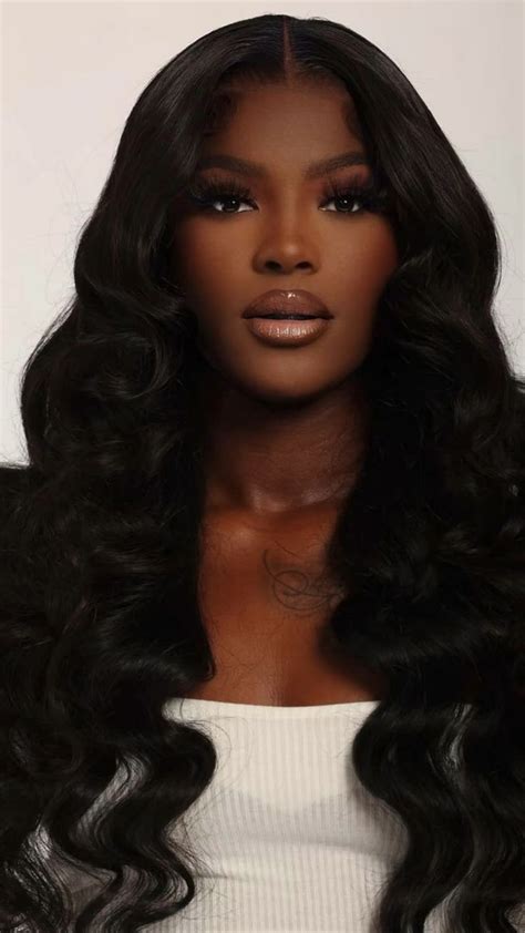 Chocolate Beauty 🤎 Lilcee00 By Muanessa Flawless Face Makeup Brown Skin Makeup Dark Lip Makeup