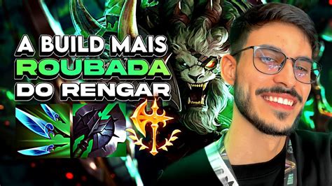 A BUILD MAIS ROUBADA DO RENGAR LoL Wild Rift YouTube