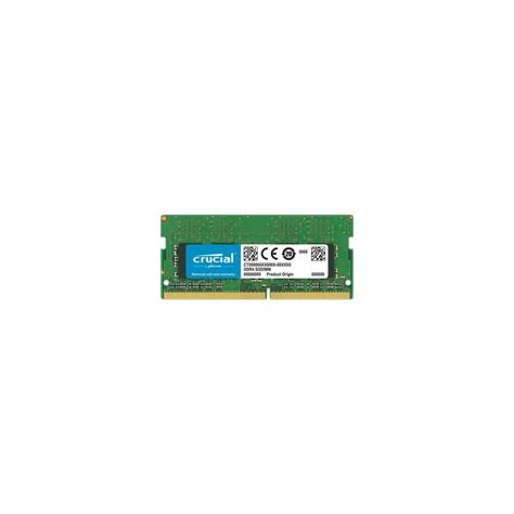 Memoria Ram Crucial 16GB DDR4 2666 SODIMM PARA MAC