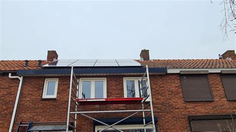 Zonnestroom Installeren 8 REC 420wp Pv Panelen Esdec Constructie