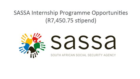 Sassa Internship Programme Opportunities R745075 Stipend Jobcare