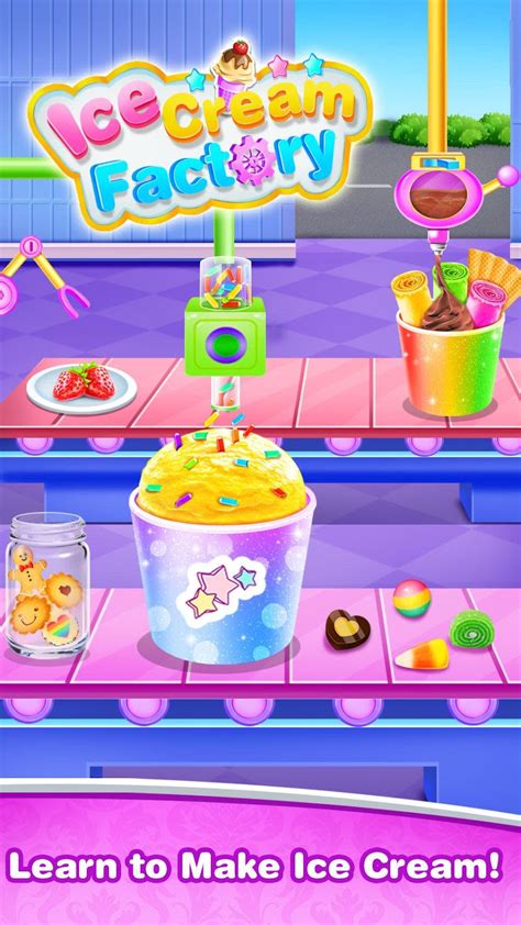 Ice Cream Cone Dessert Frozen Cupcake Factory Game Para Android Descargar