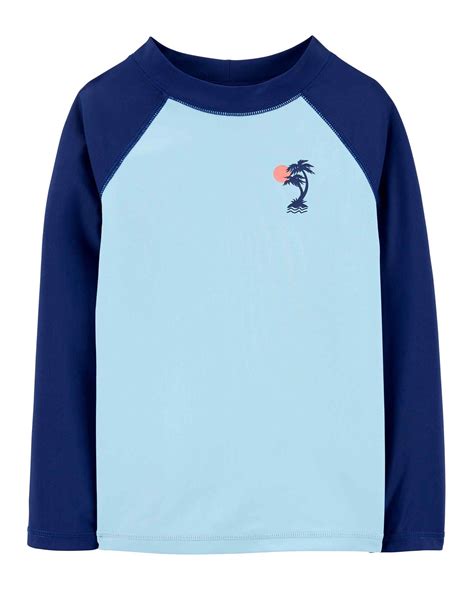 Camiseta De Praia Infantil Palmeira Azul Carter S Carter S Oficial