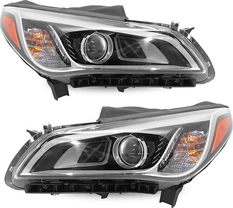 Sockir Conjunto De Faros Delanteros Hal Genos Para Hyundai Sonata