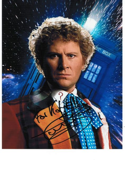 Colin Baker Autograph by PokemonKorraDrWhofan on DeviantArt