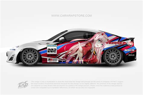 ANIME CAR WRAP I Anime Itasha Wrap I CWS Studios