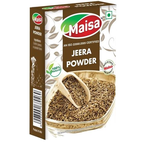 15g Maisa Jeera Powder Packaging Type Box At Rs 5 53 Box In