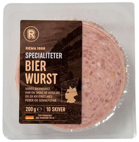 Bierwurst G Tilbud Hos Rema