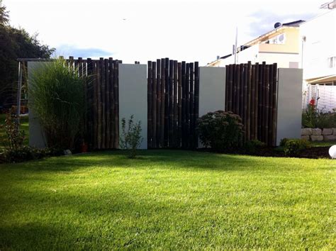 Moderner Sichtschutz Im Garten Haus Bauen