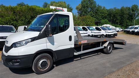 Iveco Daily Plateau Fixe S Plateau Porte Voiture Equipe Men Iveco