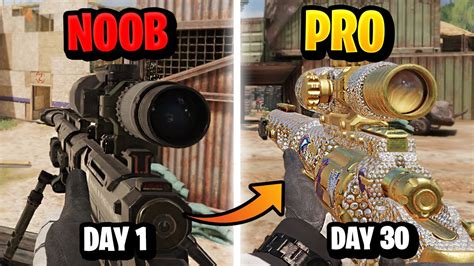 Call Of Duty Sniper Progress From Day To Day Using Sniper In Cod