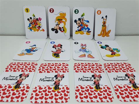 Jogo Da Mem Ria Minnie Elo Produtos Especiais