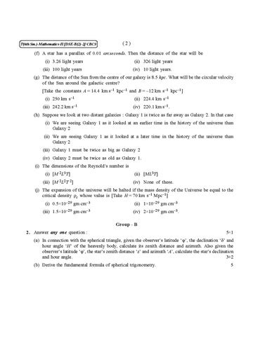 File Cu 2021 B Sc Honours Mathematics Semester Vi Paper Dse B 2 2