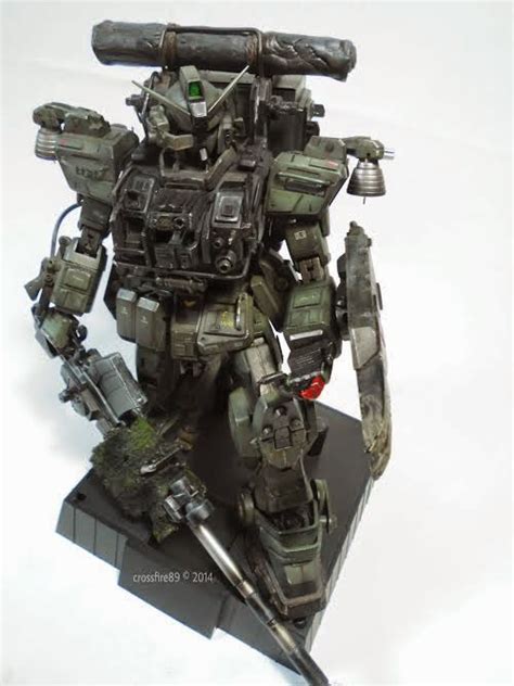 Mg 1100 Gundam Ground Type The Ground War Machine Custom Build