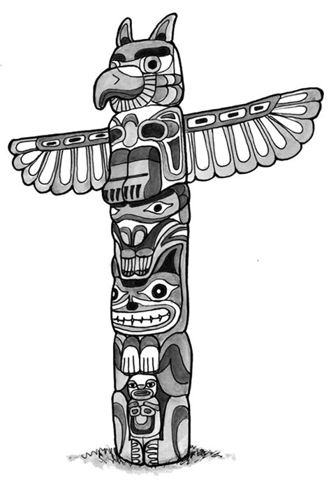 Simple Totem Pole Designs