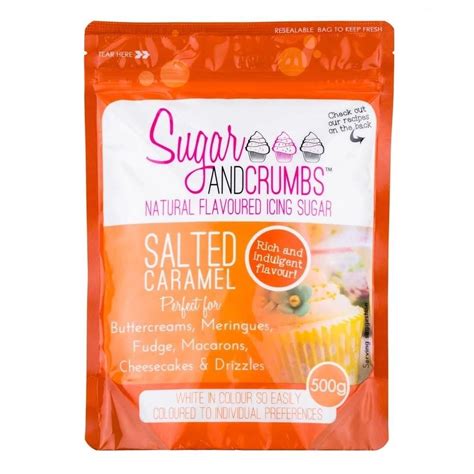 Salted Caramel Icing Sugar Flavoured Icing Sugar For Cakes