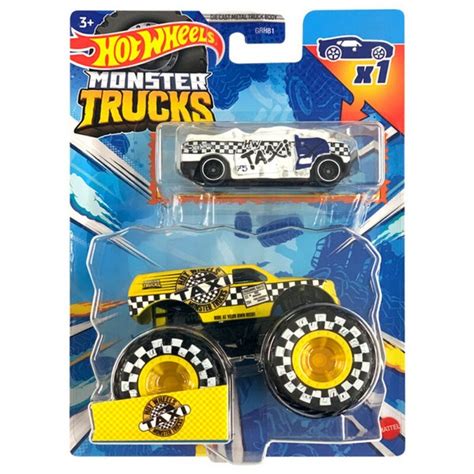 Hot Wheels Monster Truck Ajándék Truck Taxi