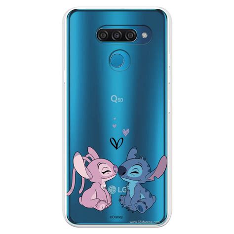 Estojo Para Lg Q Official Disney Angel Stitch Kiss Pccomponentes Pt