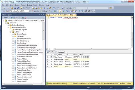 Insert W Sql Server Jak Dodawa Rekordy Tomaszkenig Pl