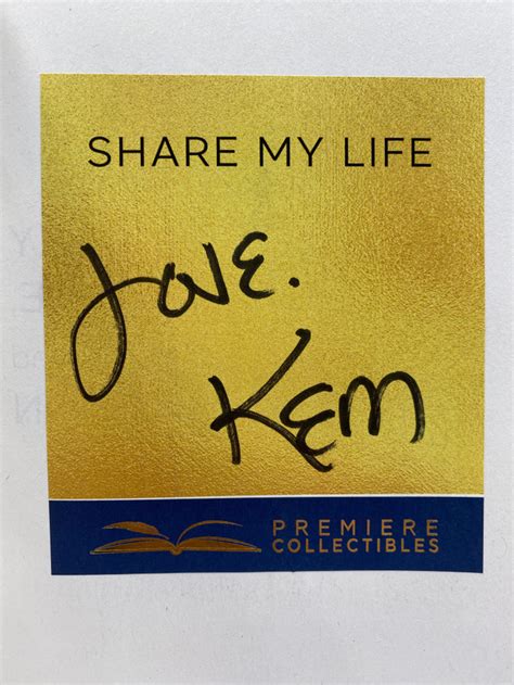 Share My Life - Kem (Signed Book)