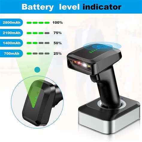 Amazon Save 15 On Alacrity 2D QR Wireless Barcode Scanner With