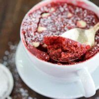 Red Velvet Mug Cake Recipe The Novice Chef