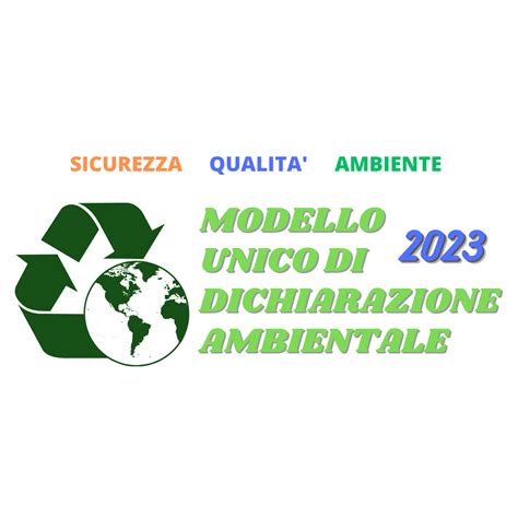 Eco Syn Srl Modello Unico Di Dichiarazione Ambientale M U D