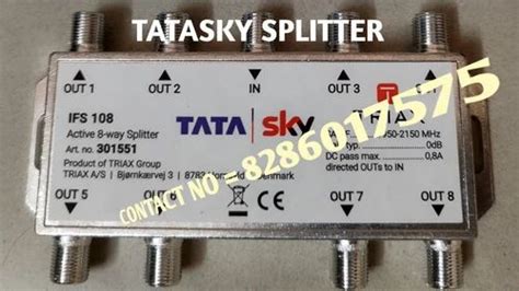 8 Way Satellite Splitters At ₹ 650 Antenna Splitter In Mumbai Id