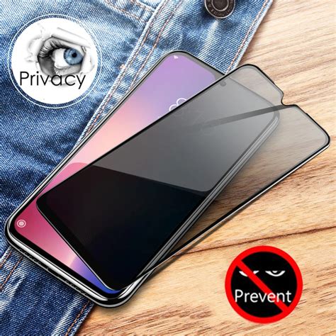 Full Privacy Anti Spy Glare Tempered Glass For Oppo Reno Ace Z