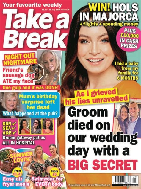 Take A Break Magazine Issue 28 2024 Mags Direct