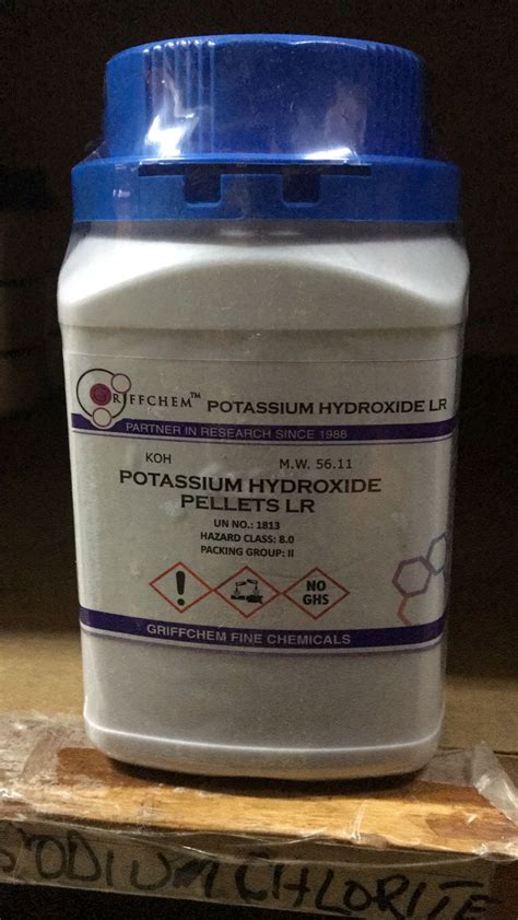 Buy Griffchem G Lr Potassium Hydroxide Pellets In South Sudan