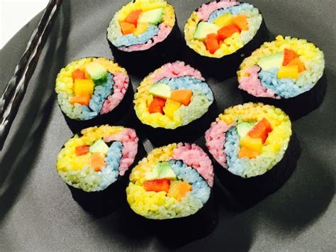 Rainbow Sushi Recipe