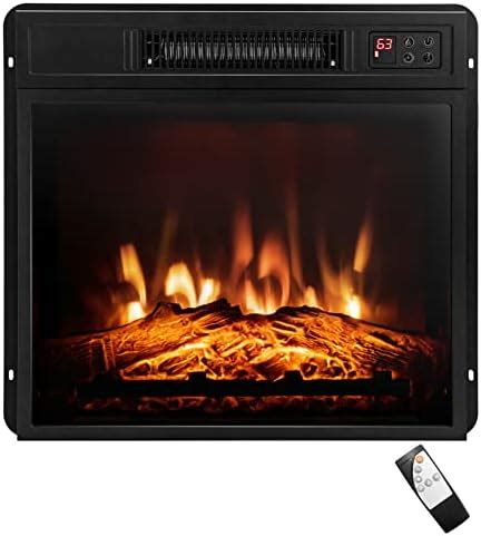 Amazon Tangkula Inch Recessed Electric Fireplace Insert W