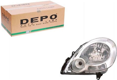 Lampa Przednia Depo Reflektor H4 Elektryczny Z Silnikiem 551 1176rmld