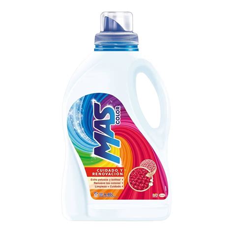 Detergente Líquido Mas Colores Intensos 4 65 L Walmart