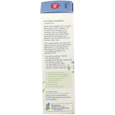 T Pfer Babycare Wundschutzpaste Ml Shop Apotheke