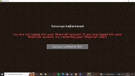 Minecraft sunucuya bağlanılamadı hatası veriyor Technopat Sosyal