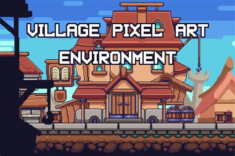 Village Pixel Art Environment 2d Environments Unity Asset Store