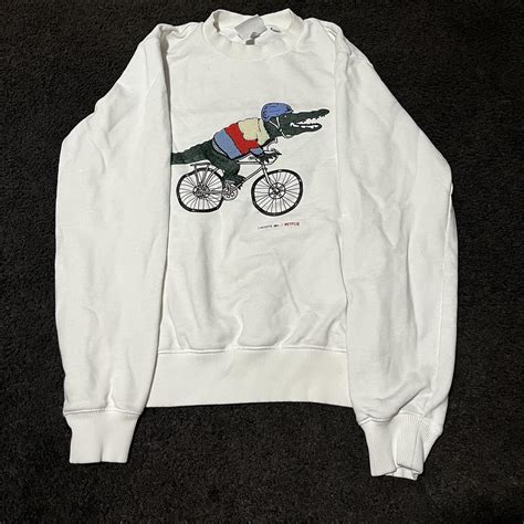Lacoster X Sex Education Netflix Sweatshirt Crewneck Depop
