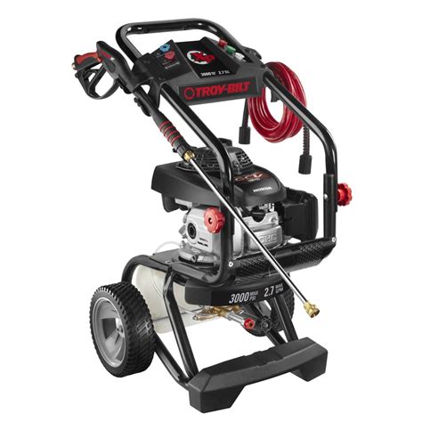 Troy Bilt Xp Psi Gpm Cold Water Gas Pressure Washer With Honda